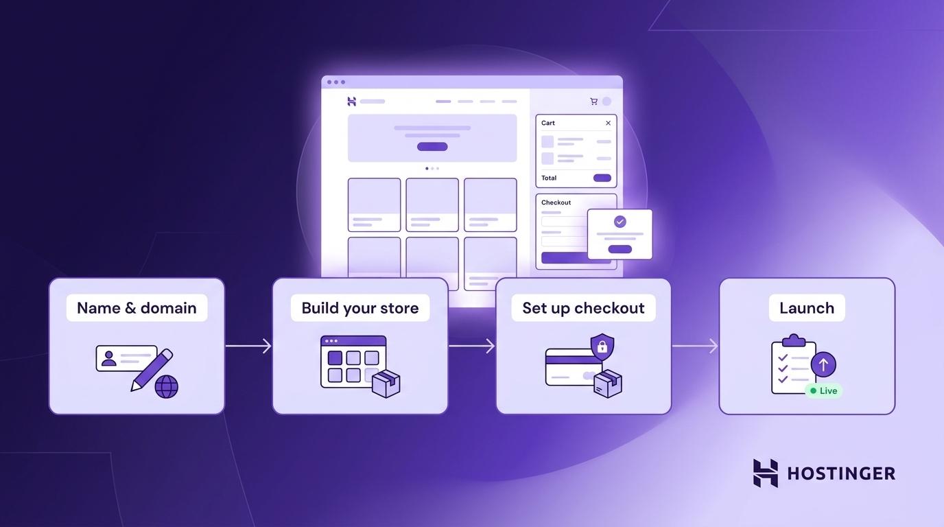 How to launch your ecommerce business - illustration