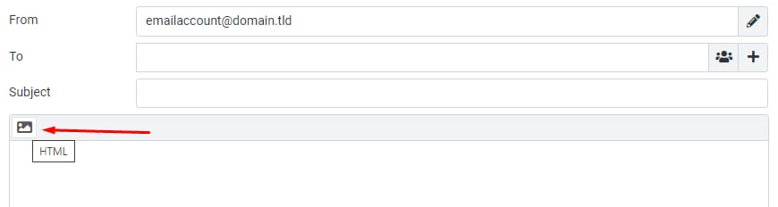 The signature option to enable rich-formatting